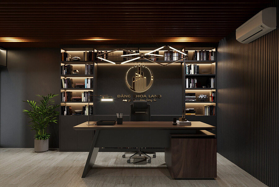 Dự án thiết kế nội thất văn phòng BĐS Đăng Khoa Land