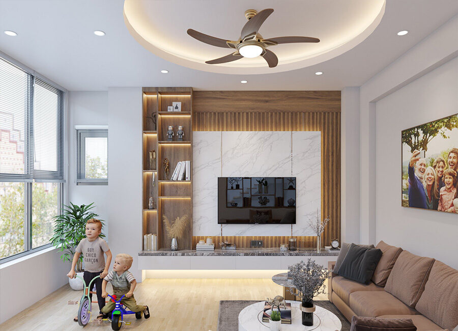 Dự án thiết kế nội thất nhà phố Mr.Thường – Nội thất Wyn Eco Hải Dương