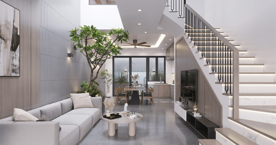 Dự án nội thất nhà phố Mr.Thắng – Nội thất Wyn Eco